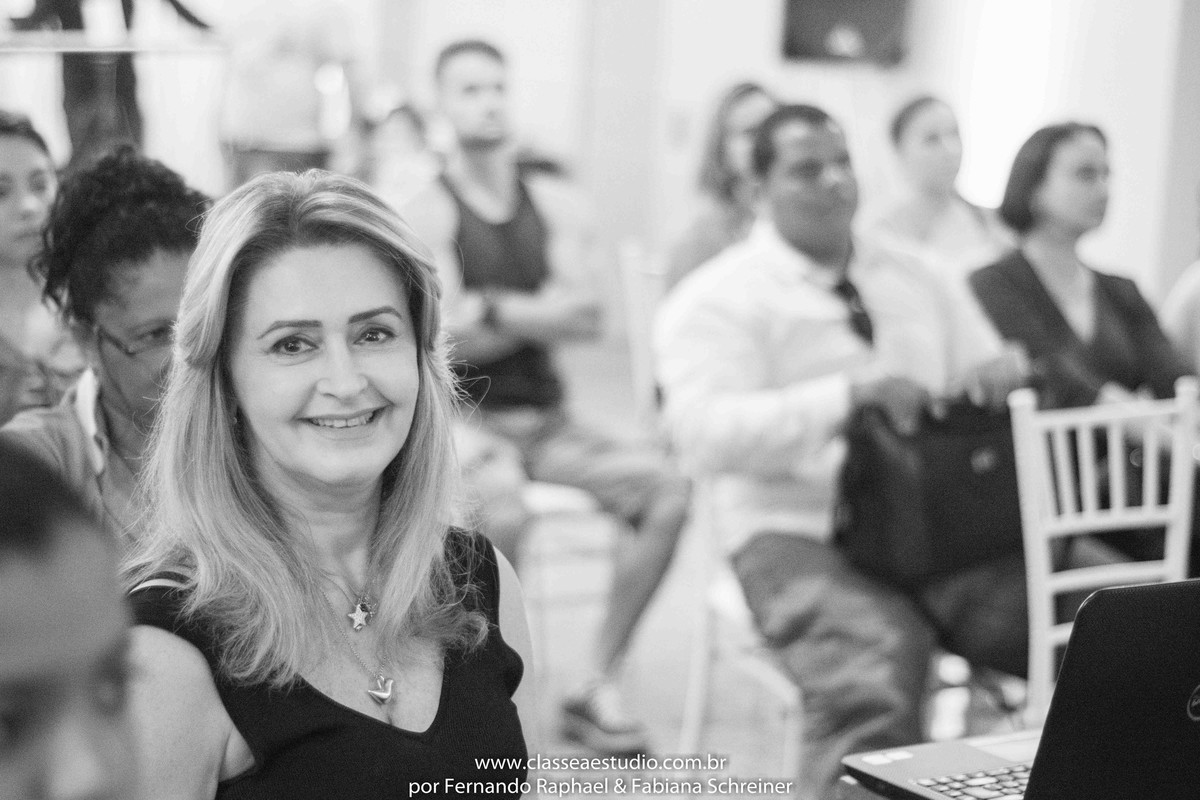 Vânia Coutinho no workshop para cerimoniais wedding day