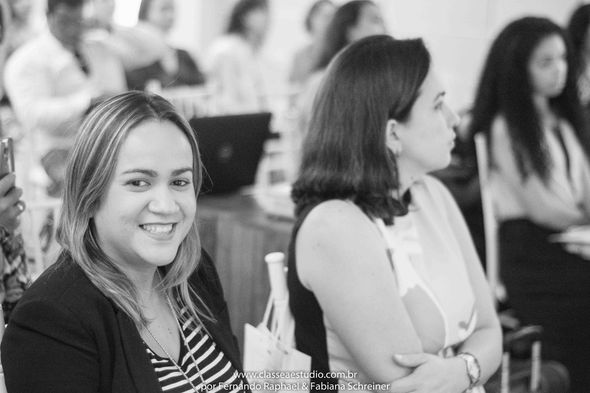 Liliane no workshop para cerimoniais wedding day