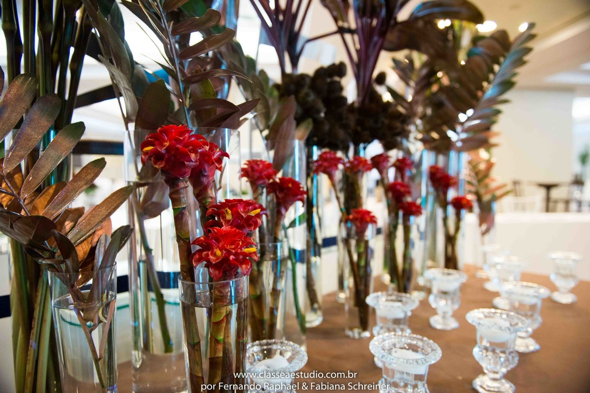 Decoração da Florata no salão de noivas e festas wedding day