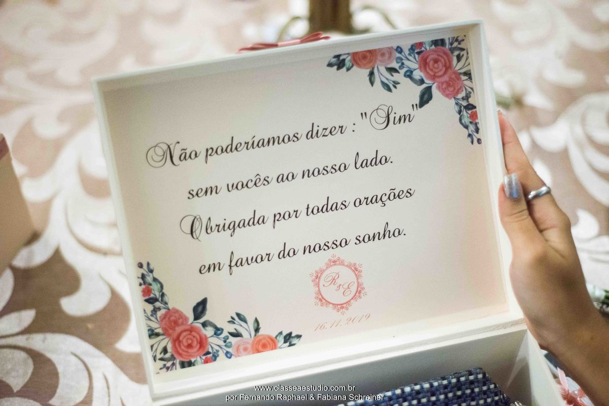 convite de casamento