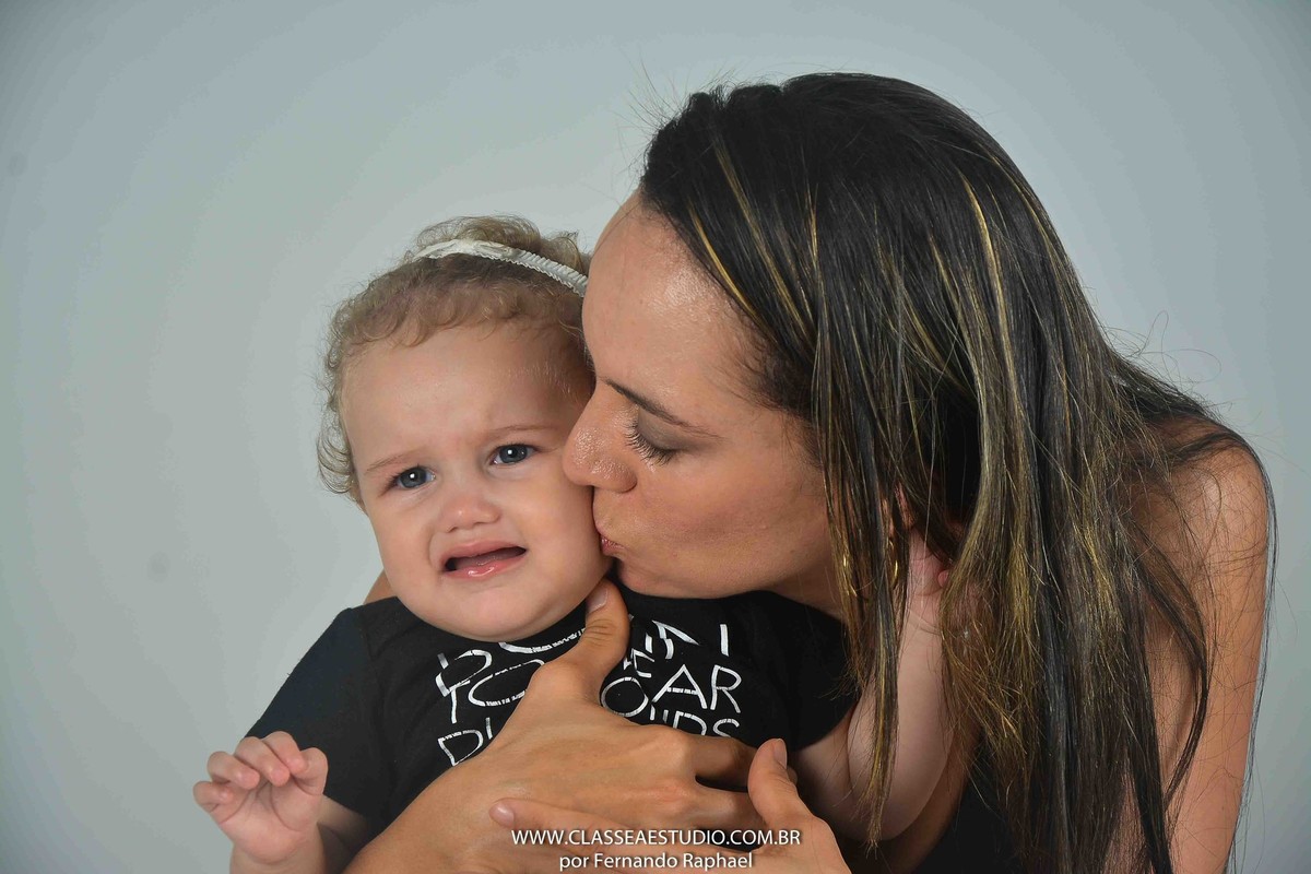 book fotográfico de família em estúdio