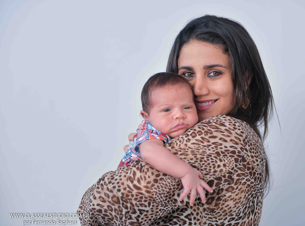 book fotografico de bebê