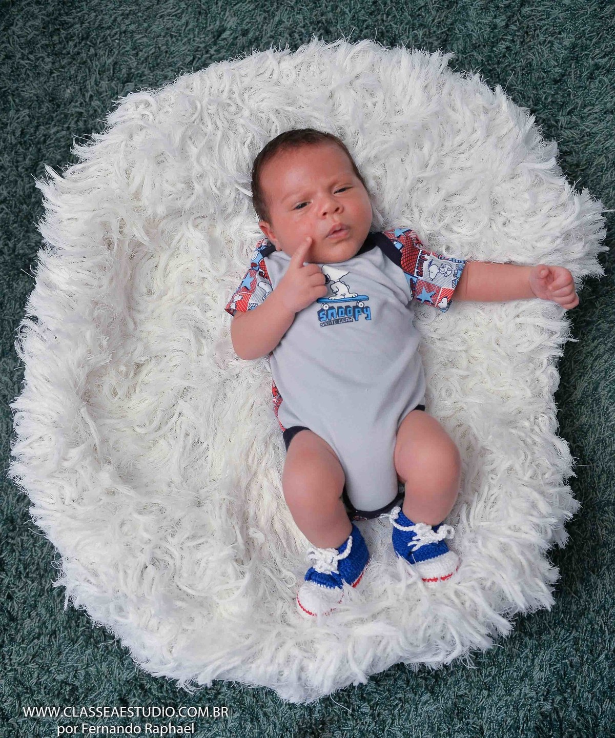 ensaio fotográfico de newborn