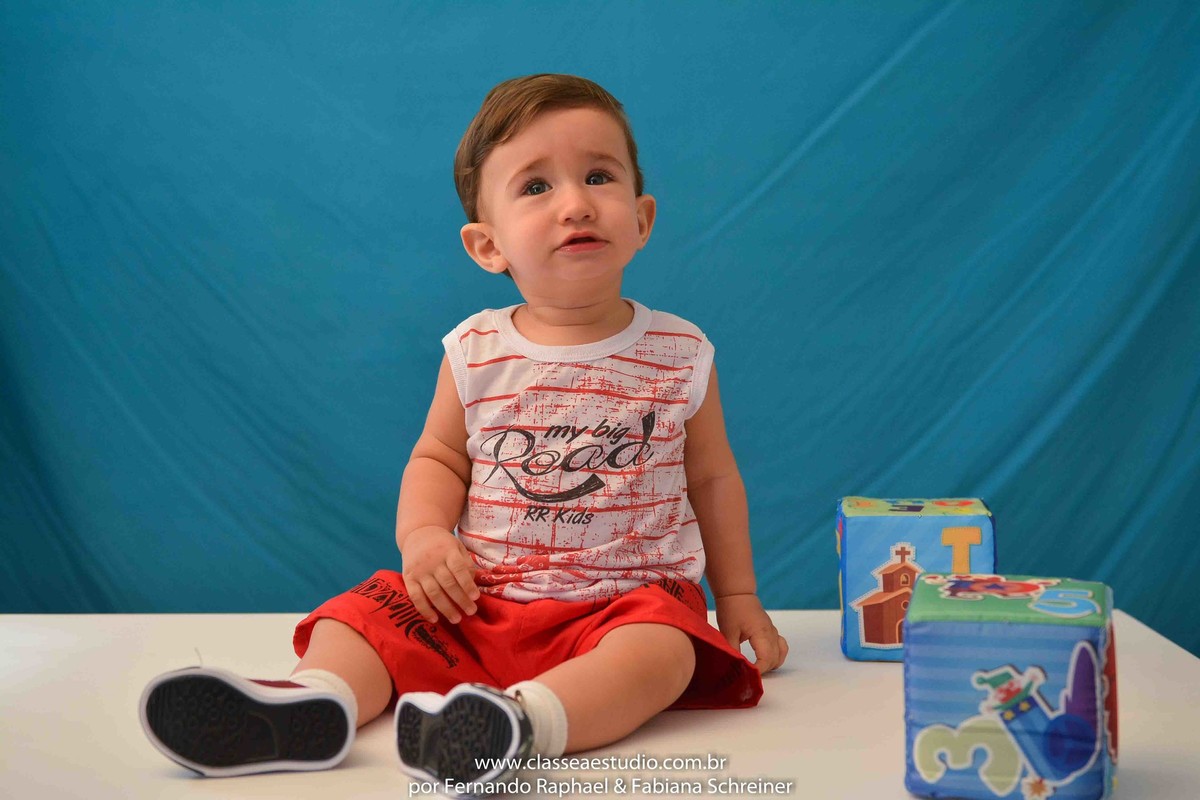 book fotografico de bebê