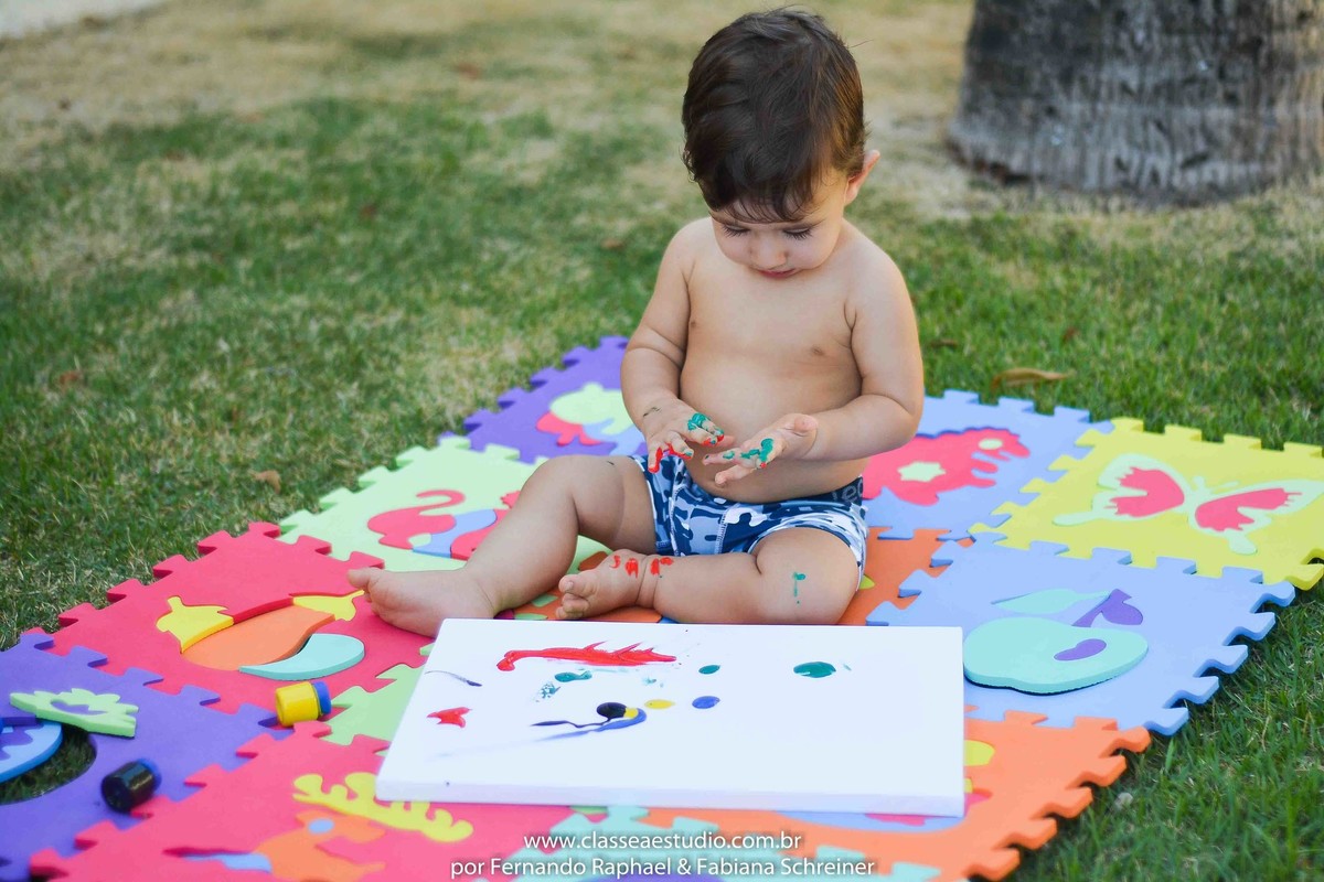 ensaio fotografico de bebê