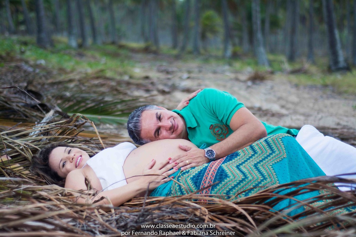 Fotos de gravida na praia