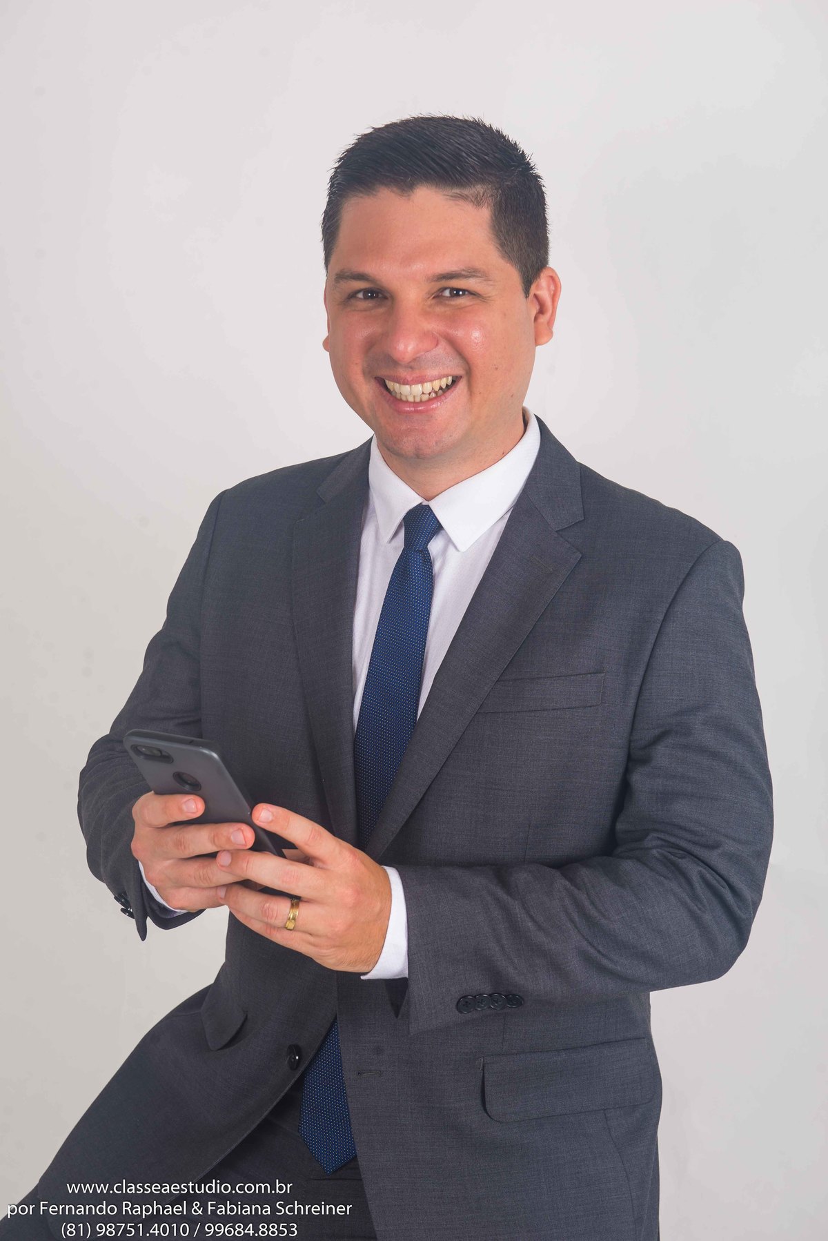 Book fotografico para executivos.