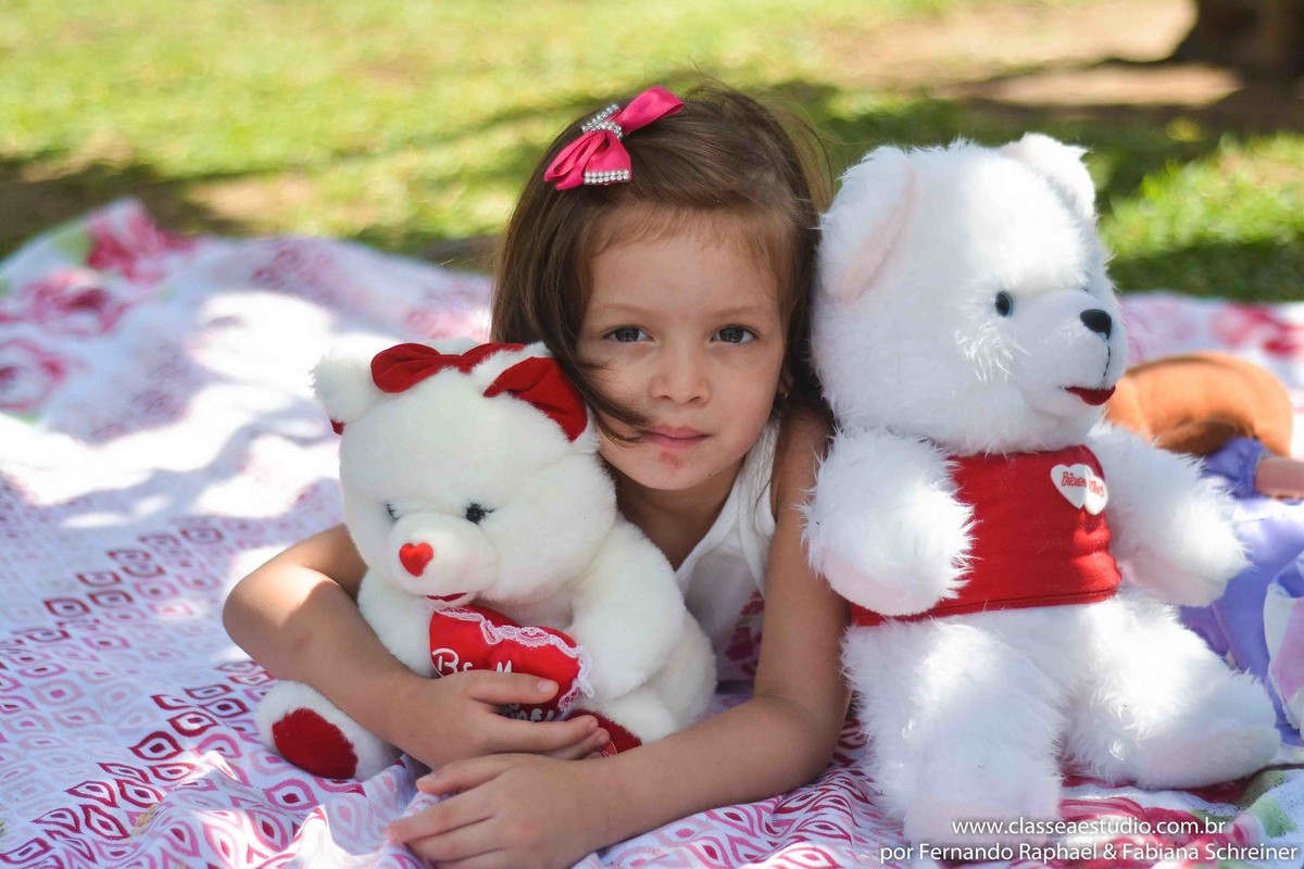 book fotográfico de criança no parque dona lindu