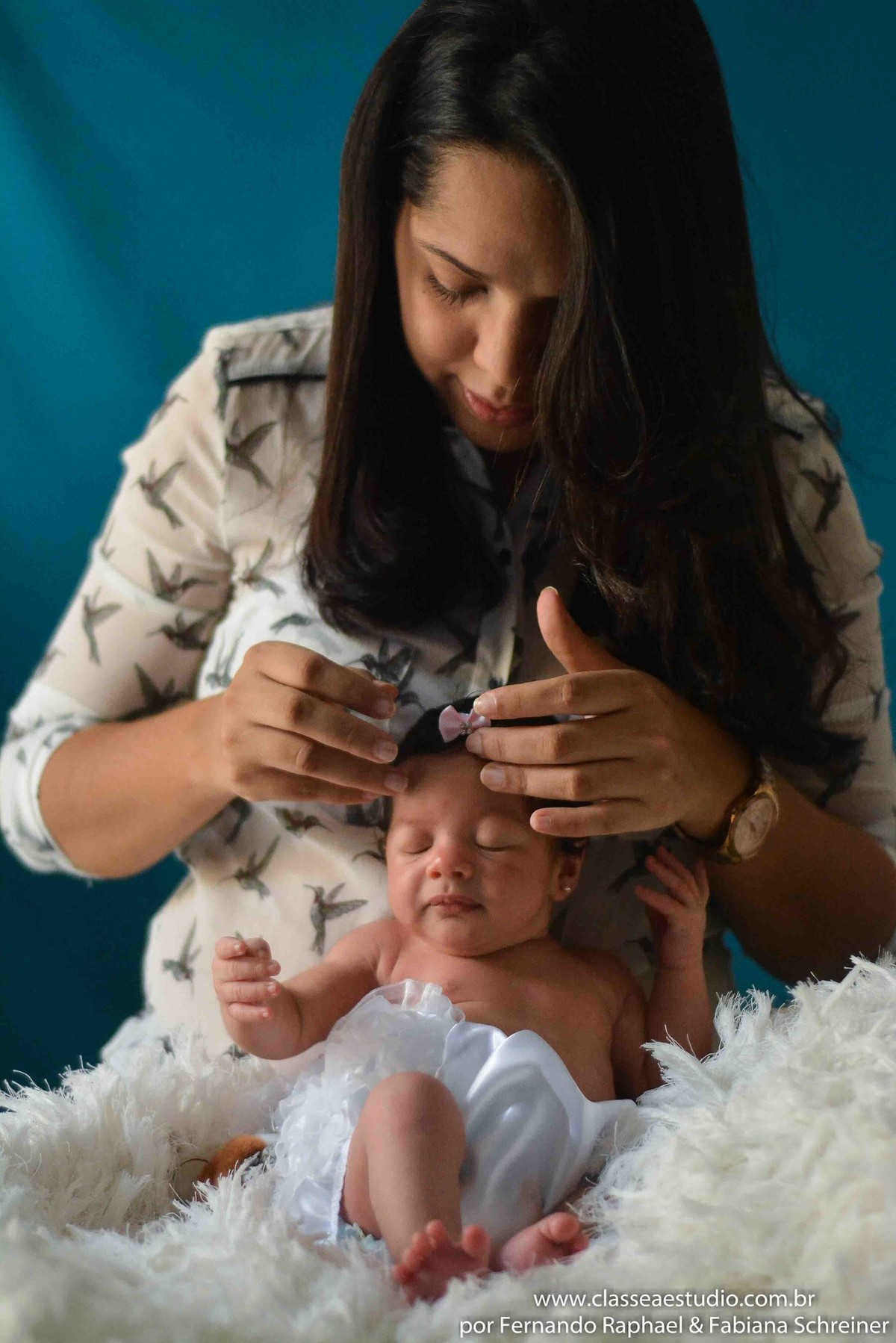 ensaio fotográfico de recém nascido