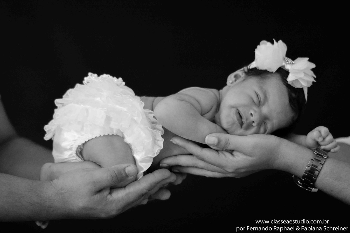 book fotografico de bebê