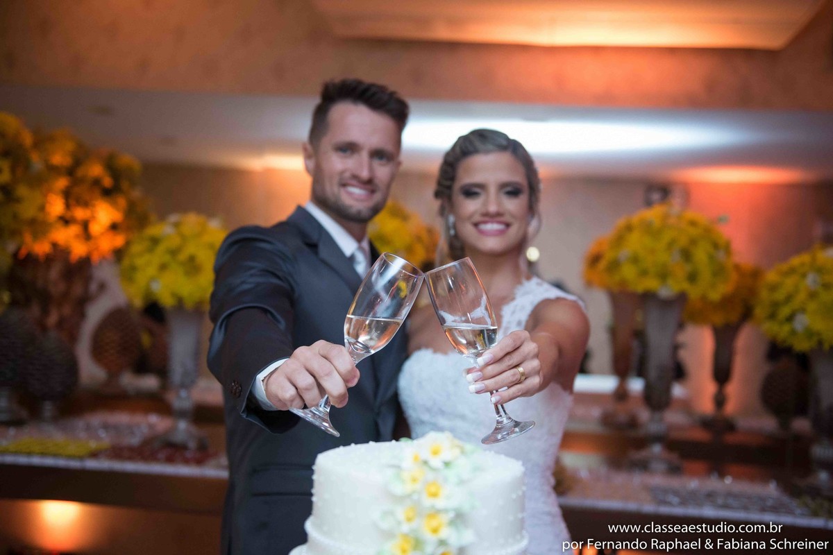 o brinde de casamento