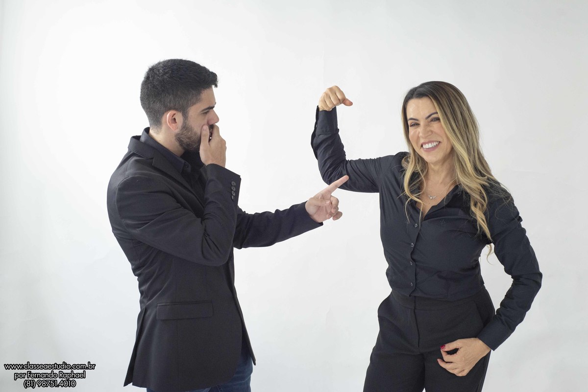 Ensaio fotográfico de formando