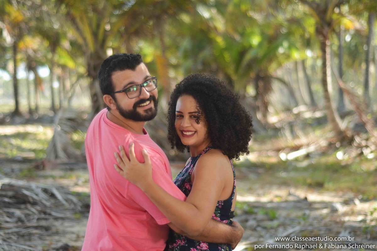 Pré-wedding na praia