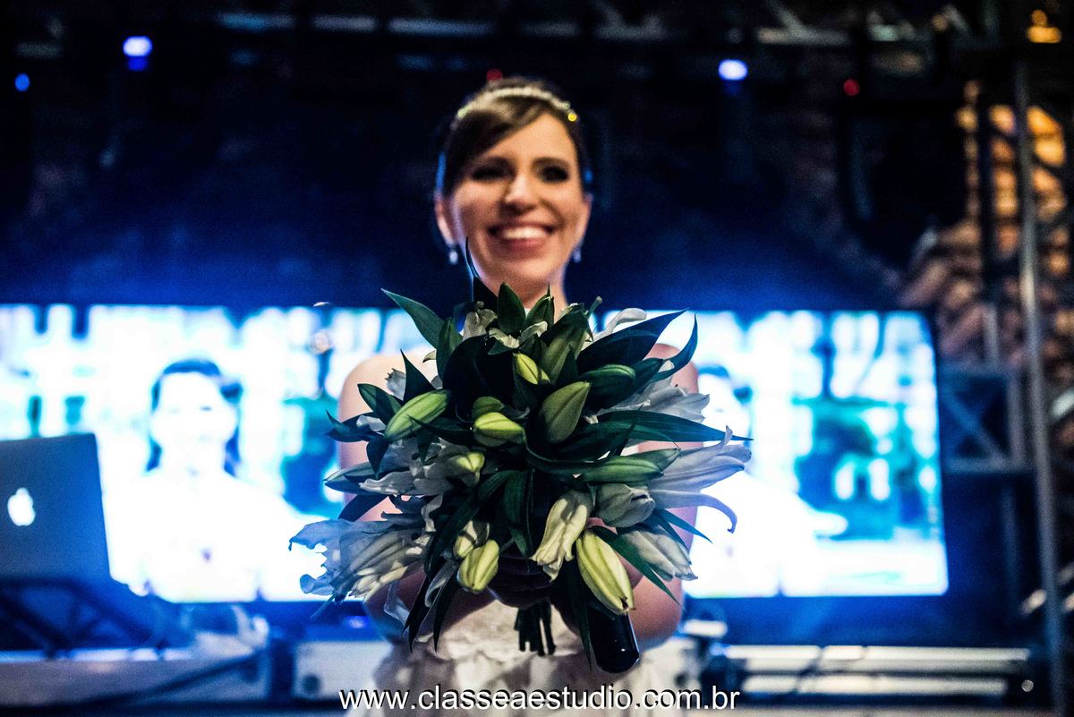 O buquet de casamento em Recife