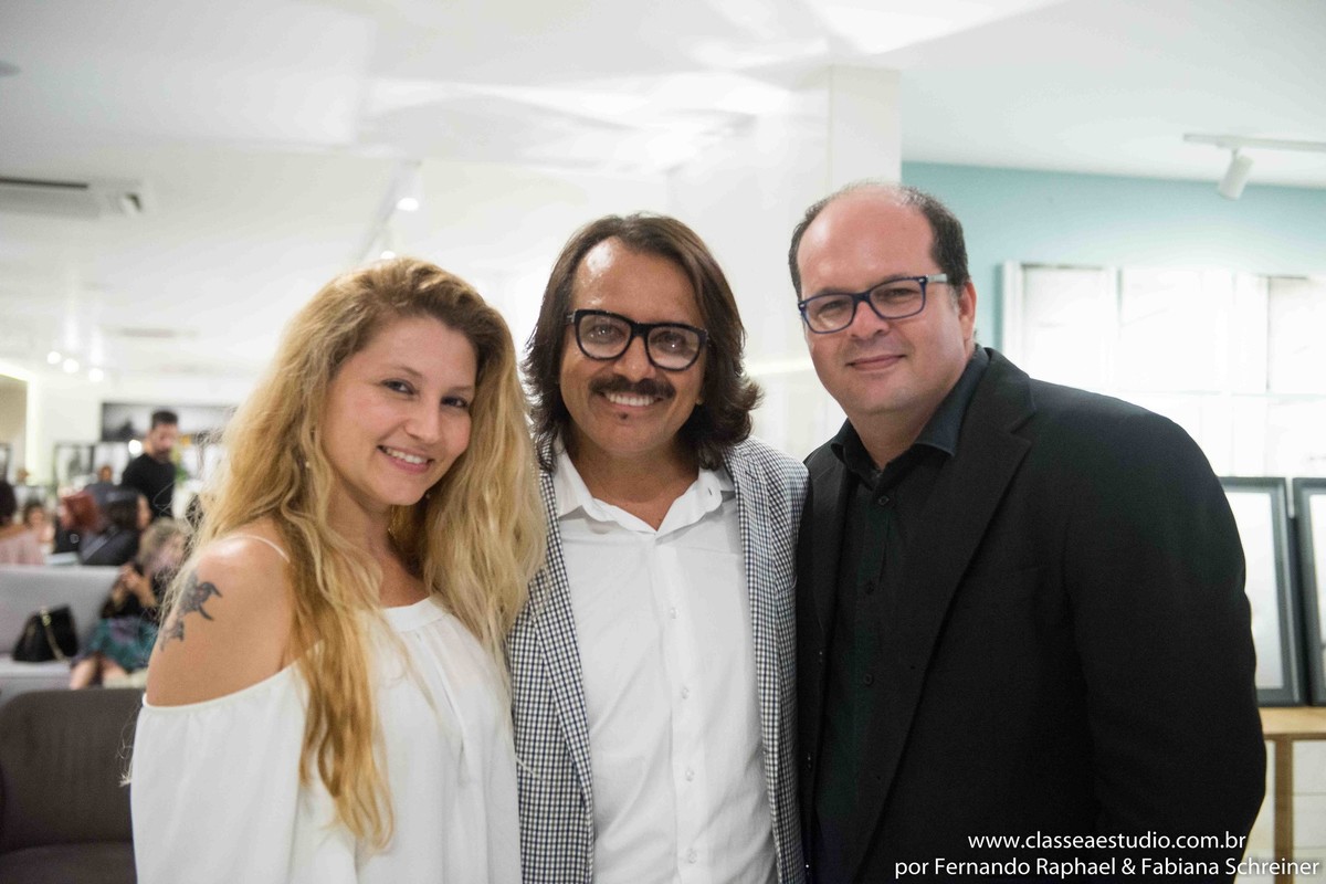 Fernando Raphael, Werner e Fabiana Schreiner