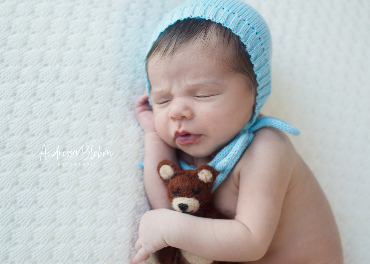 Fotografia Newborn do Arthur