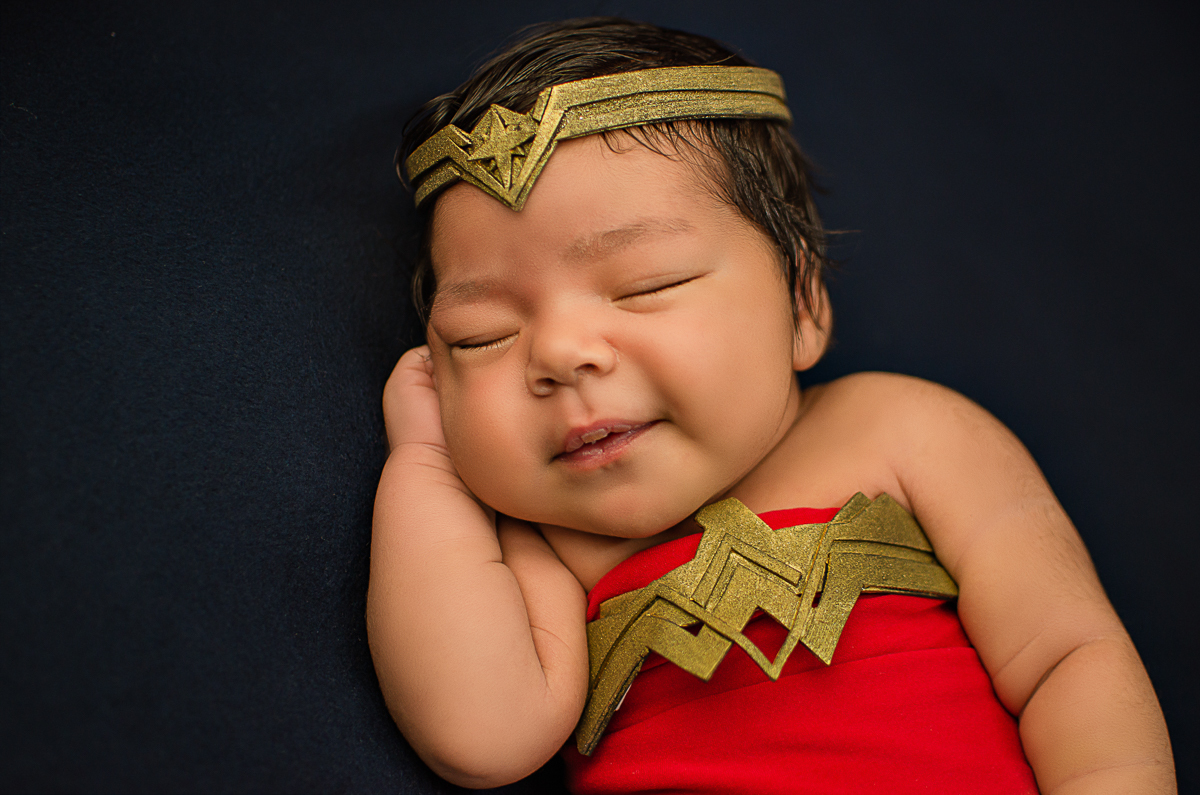 Newborn Geek Baby da Eduarda em Porto Alegre