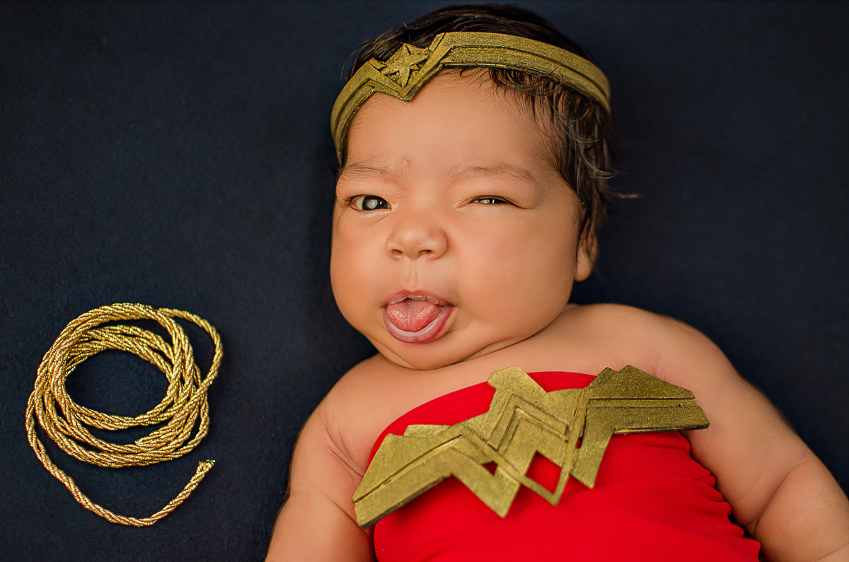 Newborn Geek Baby da Eduarda em Porto Alegre