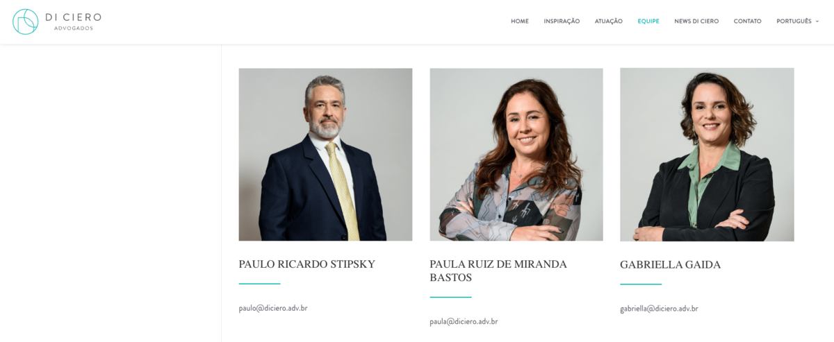 Retratos corporativos para escritórios de advocacia