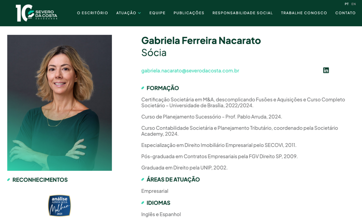 Retratos corporativos para escritórios de advocacia