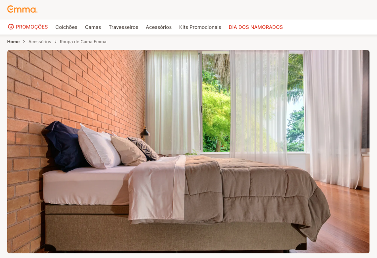Fotos publicitárias para Emma Colchões