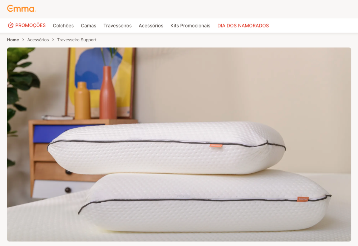 Fotos publicitárias para Emma Colchões