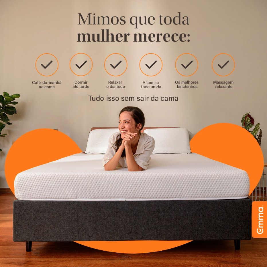 Fotos publicitárias para Emma Colchões