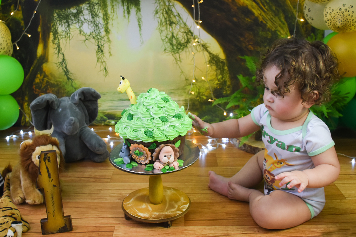 Smash the cake BRAYAN 01 ano