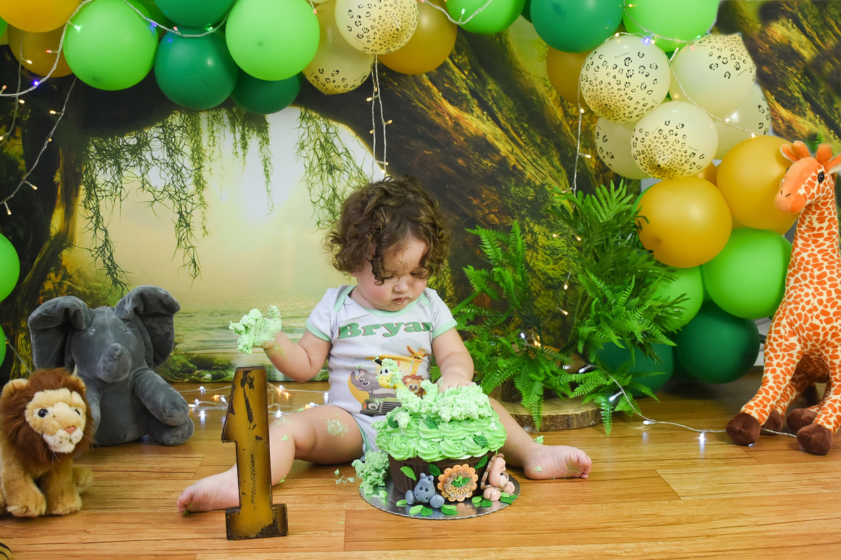 Smash the cake BRAYAN 01 ano