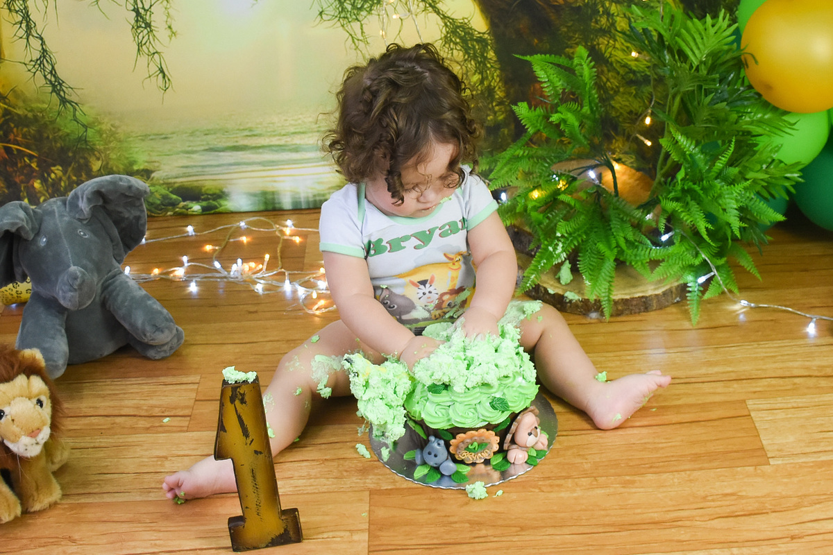 Smash the cake BRAYAN 01 ano