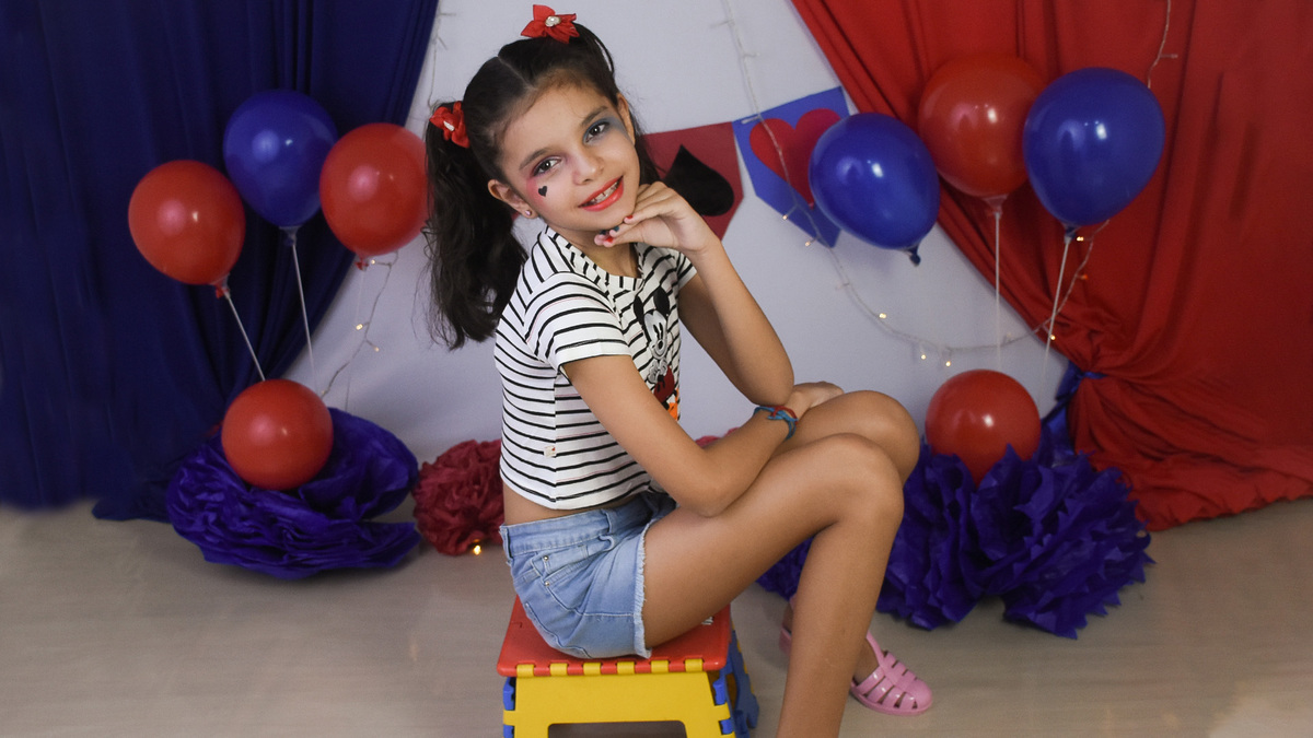 Ensaio Teen  Aline 10 anos