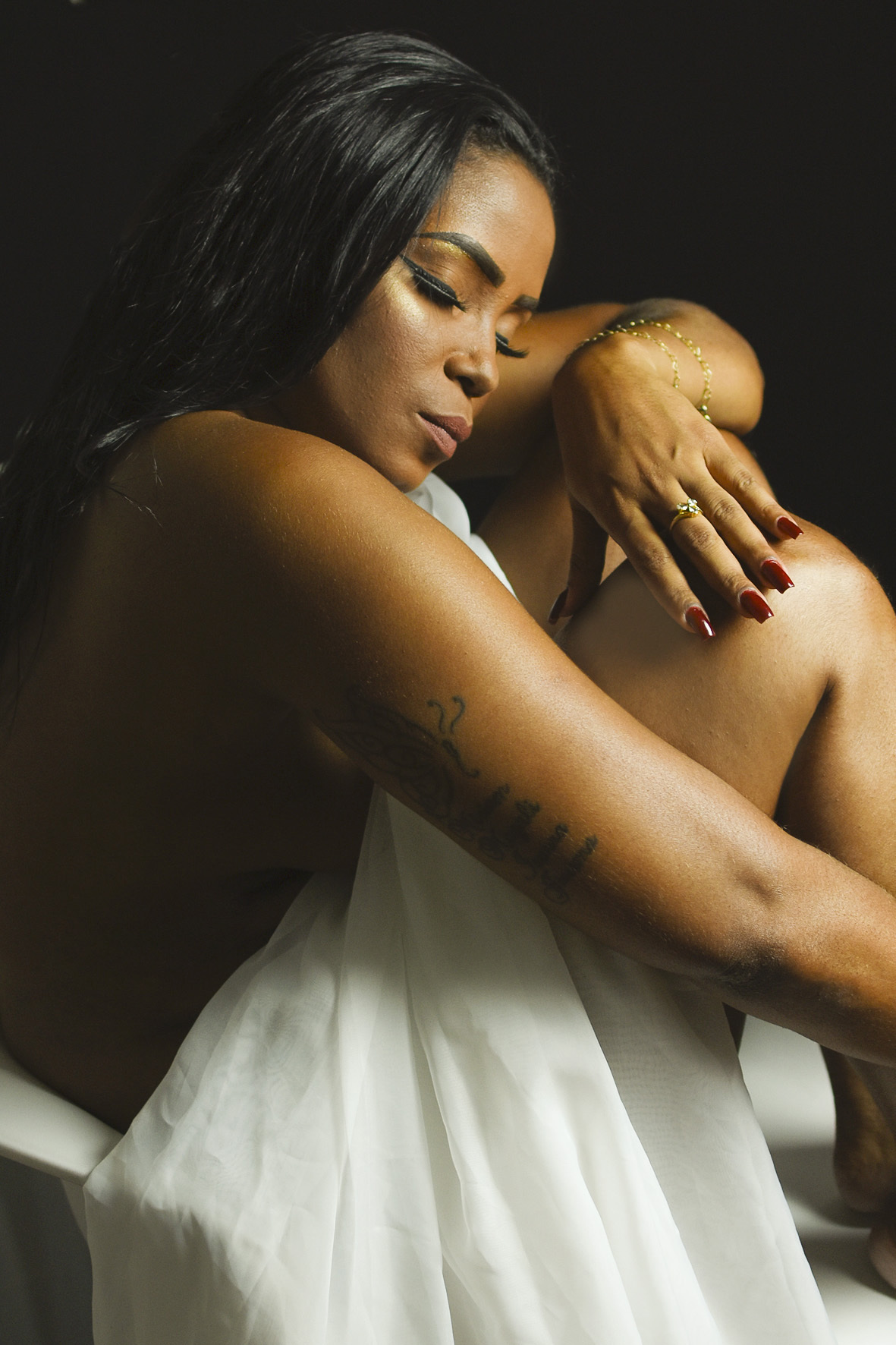 Débora momento intimo