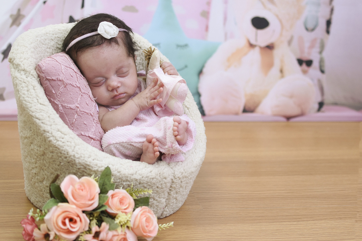 Bella  na cadeirinha