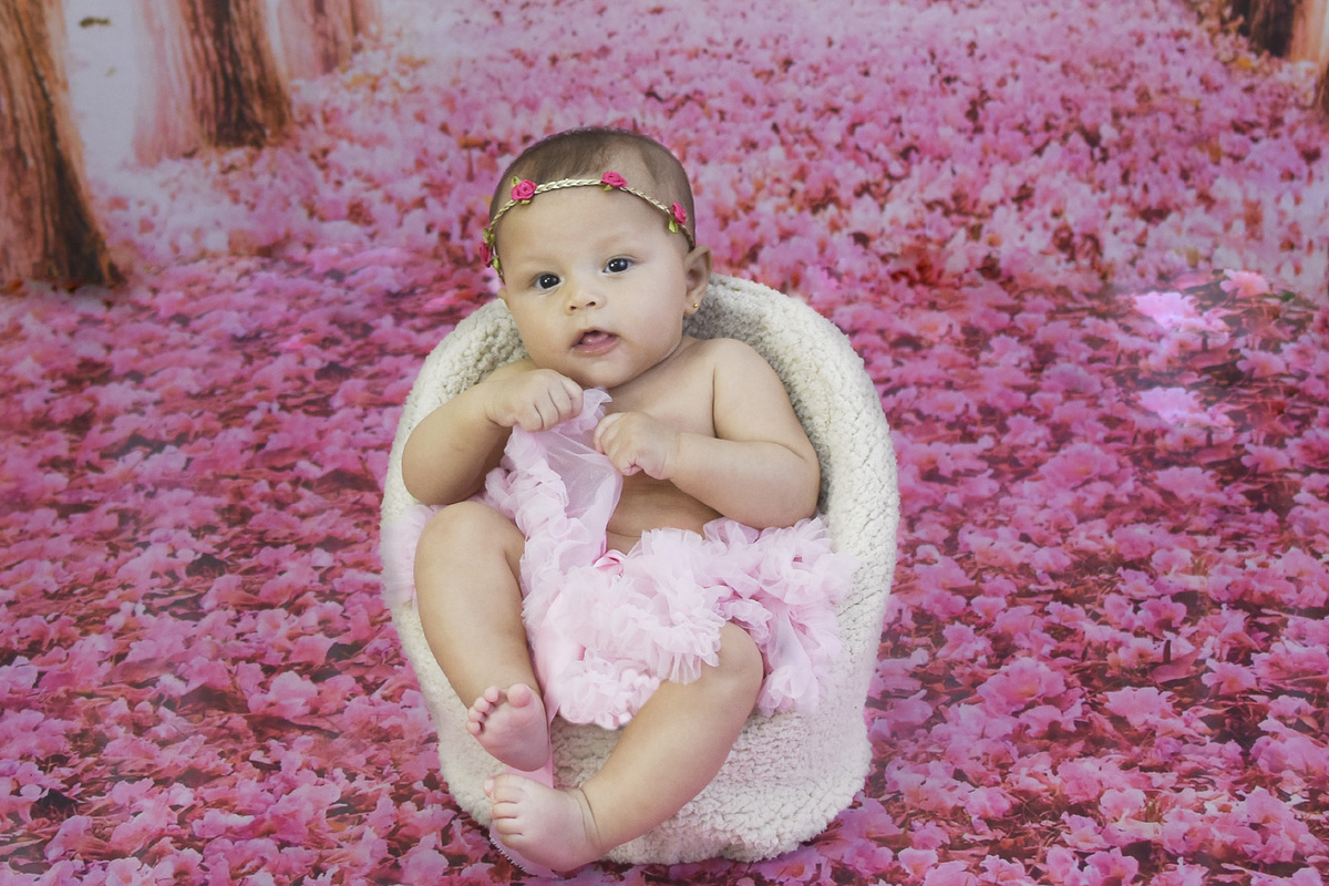 Clarice  na cadeirinha