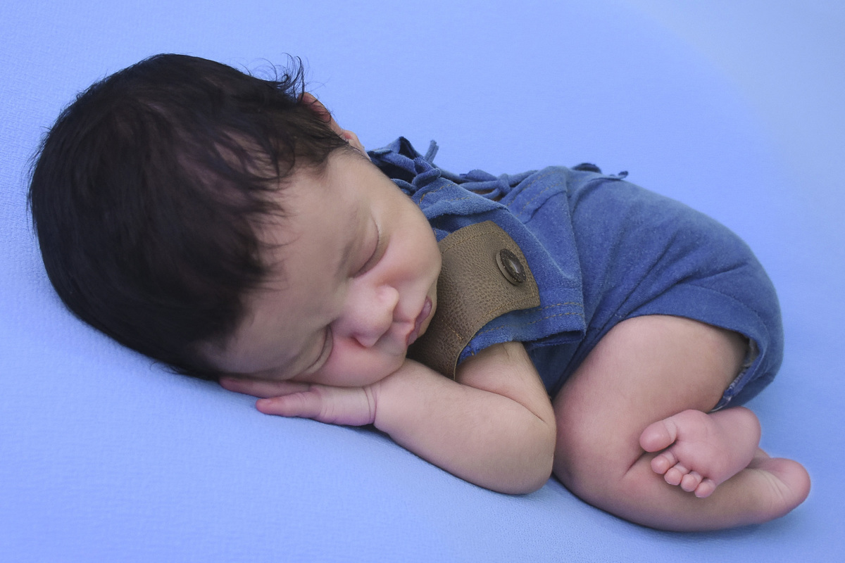 Pedro  e o seu look azuk