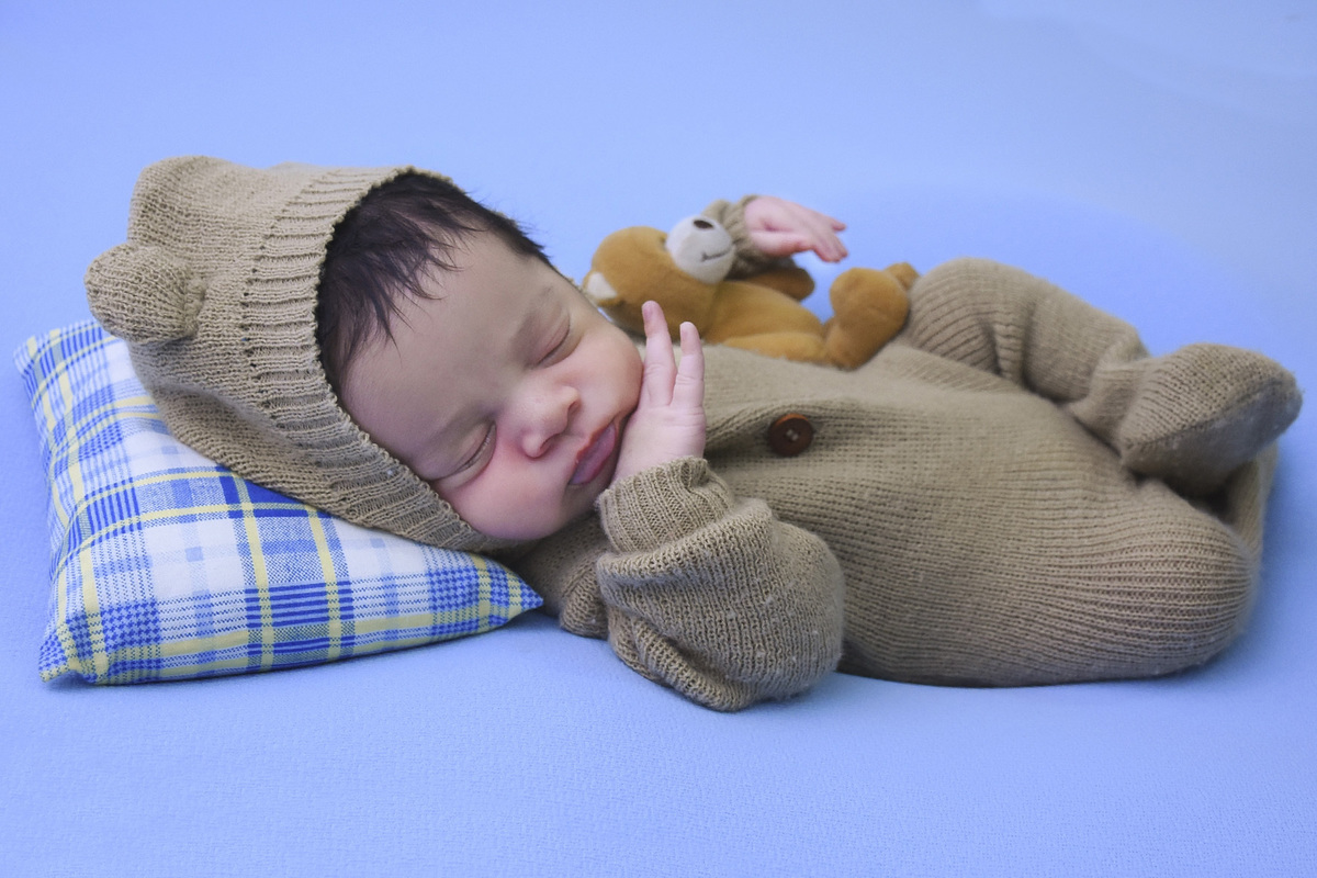 Pedro  e o seu ursinho