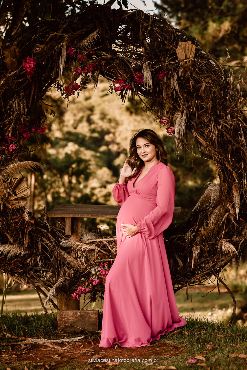 Ensaio Gestante Sítio das Borboletas