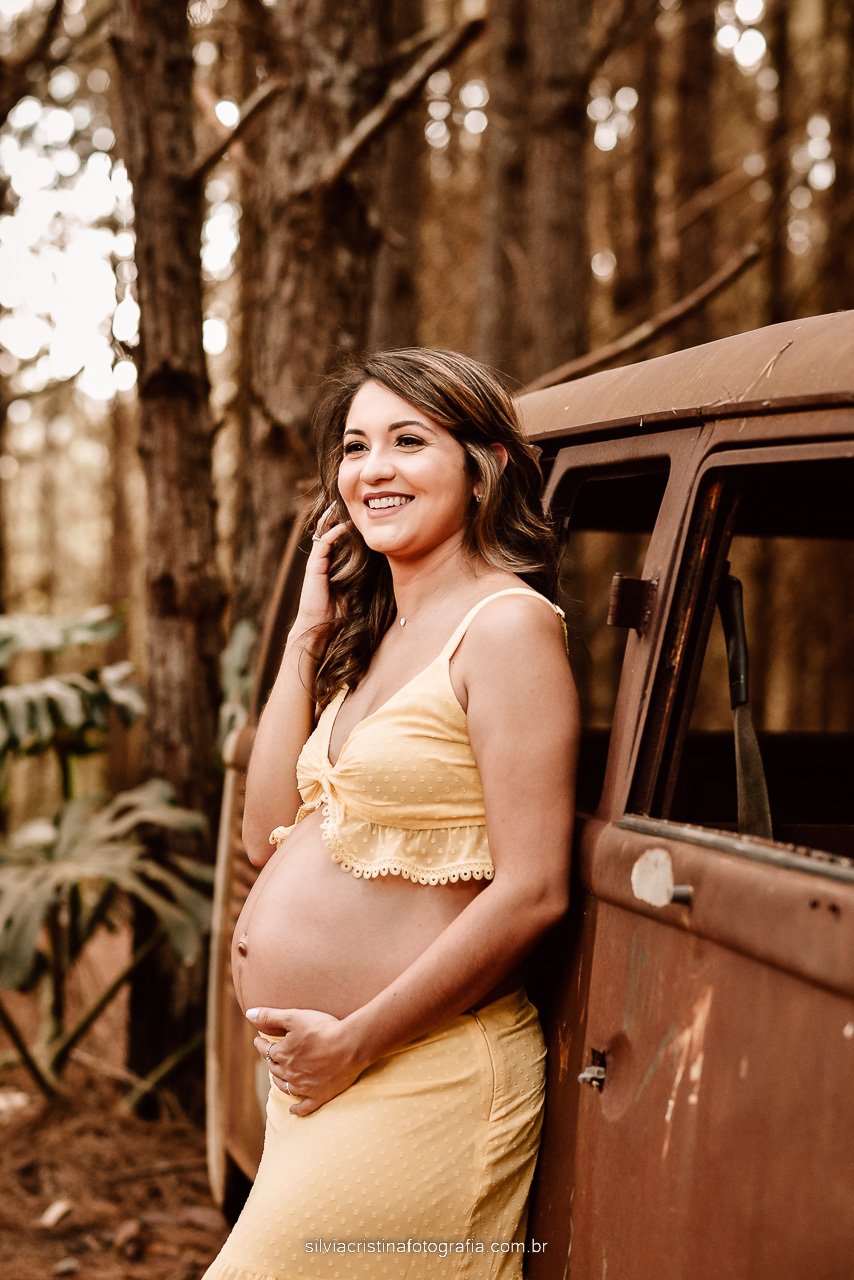 Ensaio Gestante Sítio das Borboletas