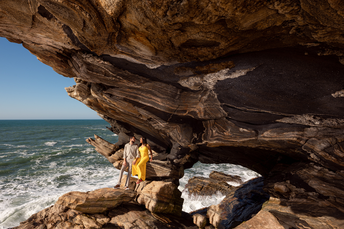 ENSAIO DE CASAL GRUTA DE PONTA NEGRA