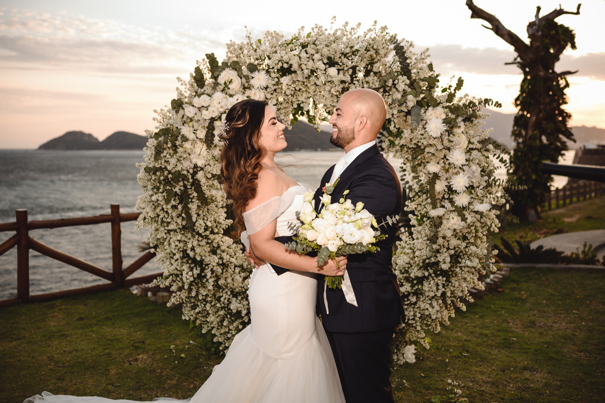 CASAMENTO NO POR DO SOL