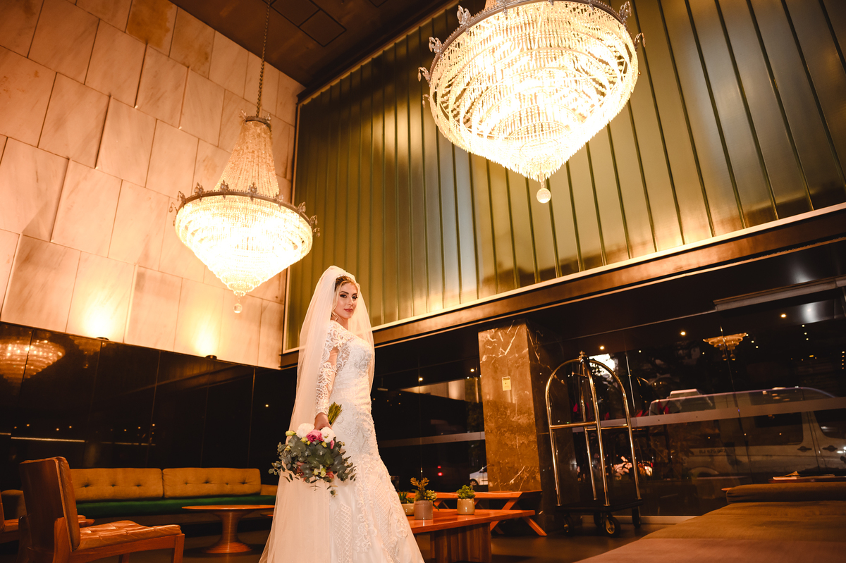 Fotografia noiva hotel