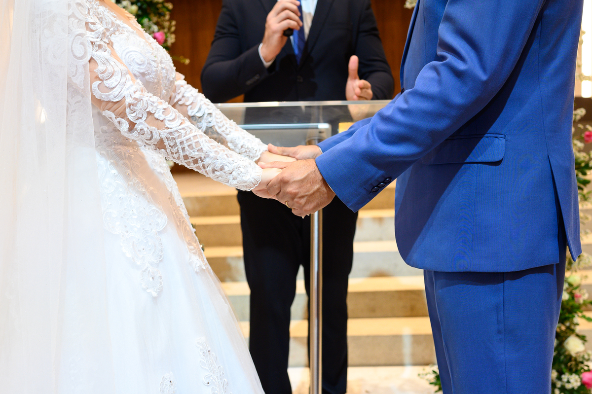 foto criativa casamento