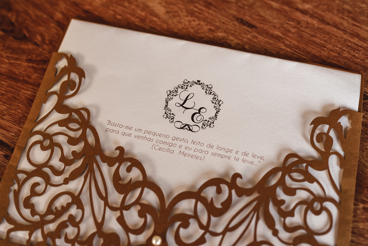 Convite de casamento