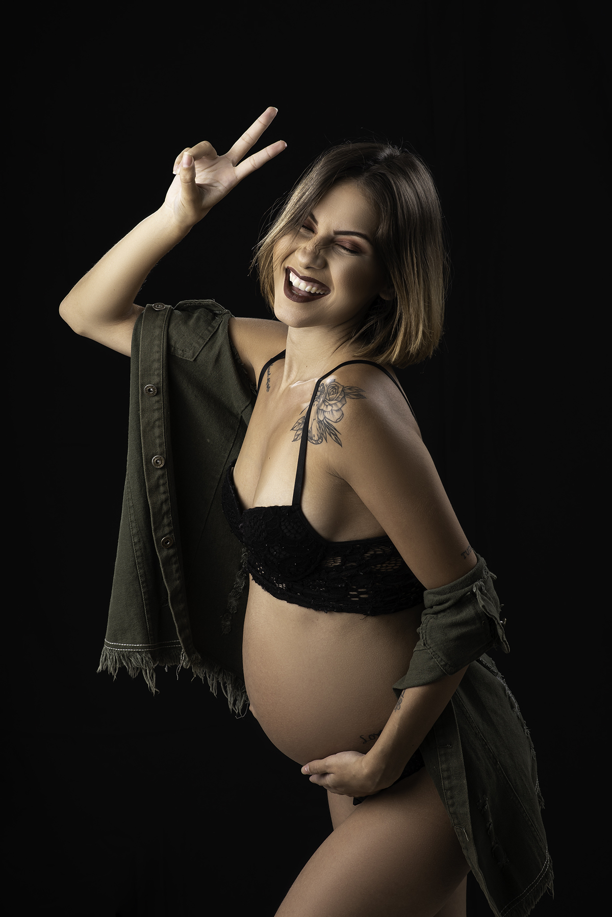 Ensaio Gestante Estúdio