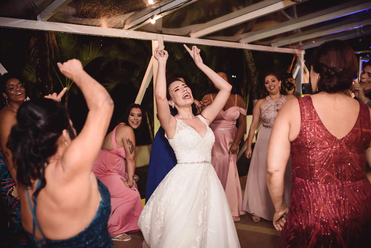 noiva pista de danca