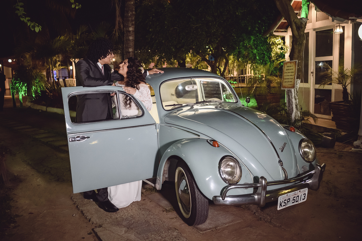 casamento com fusca