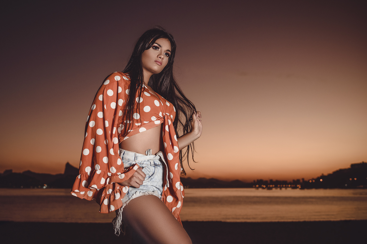 ENSAIO FEMININO POR DO SOL