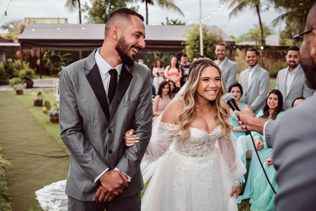 Fotografia criativa de casamento