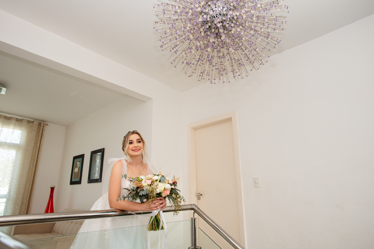 fotografia criativa de noiva