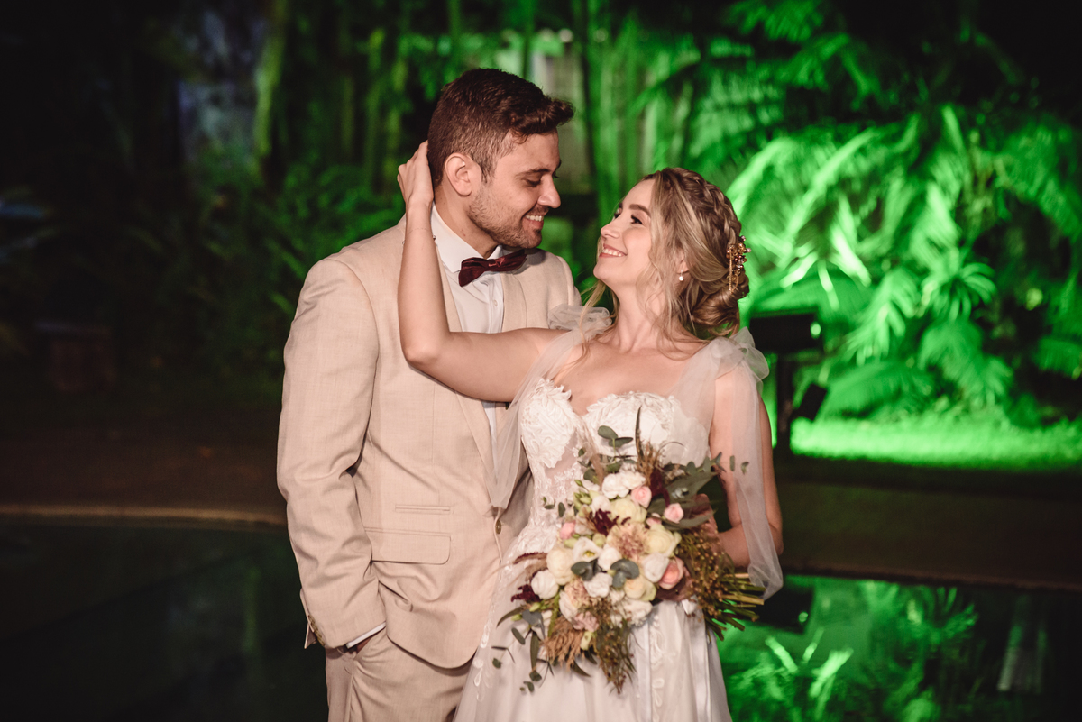 Casamento jardins do chale